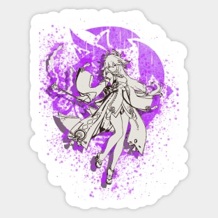 Genshin Impact Yae Miko v2 Sticker